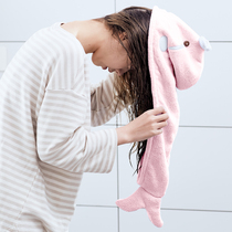 Dry hair cap female absorbent quick-drying hair towel artifact thickened super baotou towel Korean cute shower cap