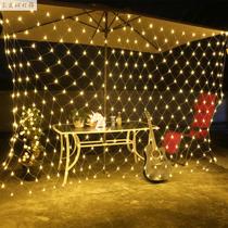LED Lantern string lights fishing net lights Christmas waterproof outdoor decorative mesh lights garden lights light string