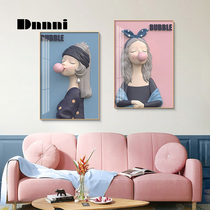 Dnnni Tong Heart Wing Residence Decoration Painting Hotel Like room Home Living room Bedroom Modern Decorative Handicraft