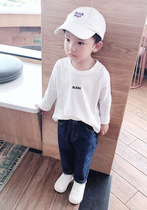 Sensibility Chenchen mom and baby childrens clothing Boys autumn long-sleeved t-shirt 1-3-5 years old childrens bottoming shirt all-match top