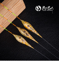 Folk Artist Reed Float Artisanal Light Mouth High Sensitive Carp Drift Carp Drift With Rough And Striking Bottom Fishing Mix Buoys