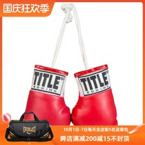 TITLE 3 5 MINI BOXING TITLE 3 5 inch MINI glove Keychain Car pendant
