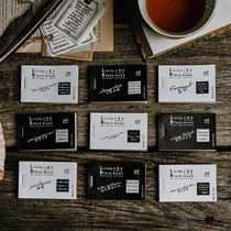 Mixed special paper can be torn and non-sticky note book message small book retro hand account supplies collage material paper