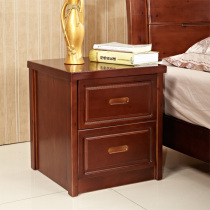 Chinese bedside table Economical all Cypress bedroom solid wood storage small cabinet Modern simple storage cabinet