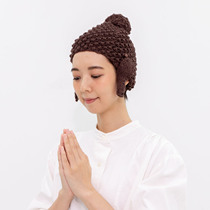 Japans new red soybean color hat FinRichie Dream monastery such as Come to Buddha Snail Hair Knit Cap Wool line hat