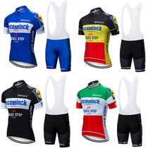 Riding Clothing Fleet Suit Speed Dry Ring Method Quick Step Fleet Version Bike Jersey Summer Breathable Short Sleeve Mountain Bike Road