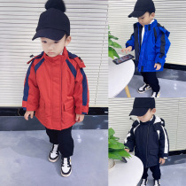 Sensibility Chenchen mom boys clothing 2020 autumn and winter clothing new childrens tooling stormtrooper mens treasure padded hooded jacket