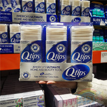 Shanghai COSTCO ~ Q-TIPS double-head cotton swab baby cleaning makeup special cotton swab cotton swab 625*3 boxes