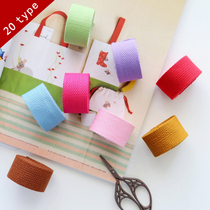 32MM thickened cotton bag with single shoulder hand carrying inclined cross cotton loom with long bag with DIY luggage bag with 20 color entrance