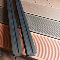 Plastic wood solid keel outdoor floor dragonway Dragon square engineering Garden Garden Garden anticorrosive wood 40*25