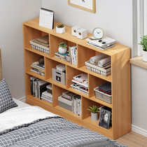 Bedroom cabinet locker against wall bucket cabinet imitation solid wood living room Storage bookcase simple modern bedside narrow storage cabinet