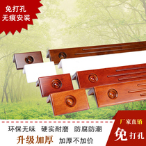 Lei Dun high-end baking paint Ash Manchu pure solid wood corner decoration living room corner protection strip wall corner protection strip edge patch