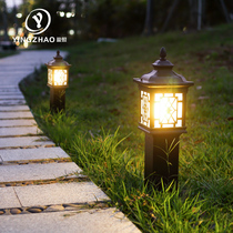 Outdoor lamp Garden Villa residential lawn lamp outdoor waterproof grass New Chinese style retro led garden lamp