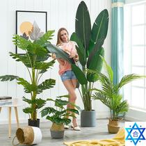 Nordic artificial green plants decoration large fake tree