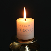 5 * 5cm big candle unscented Jasmine vanilla aroma Candle Festival gift Candlestick decoration