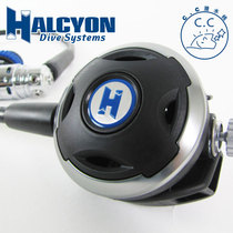 Spot New Halcyon Single Bottle Double-Bottle Diving Respiratory Regulator First-class Head Secondary Head Residual Pressure Table Delivery Bag