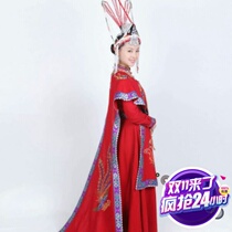 The Ethnic Group Dance Plays Out of the Modern Nationalities Big Pendulum Skirt Long Skirt the Costume Costume Suit Show Suit Adult Female