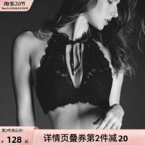 Curious Lady Sexy Legal Lace Lingerie Womens Big Chest Display With A Bra Hood Suit in the Neck Harness