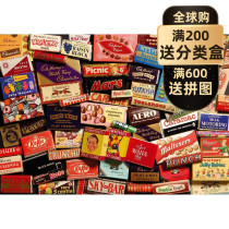 Spot CANDY CHOCOLATE MEMORIES 500 PIECES 1000 UK IMPORTED JIGSAW GIBSONS SEASONING ADULT PUZZLE