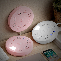 Disc socket Multi-function household switch plug board Climbing wall desktop USB charging panel porous with night light
