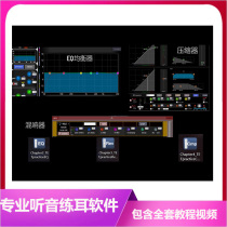 Professional Acoustics Listening To Sound Practicing Ear Software Video Tutorial EQ Reverberation Compression Practicing Ear Theorware Contains Software