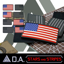 (DA Raid) Raid DirectAction Star Spangled Banner Badge Armband Badge Velcro