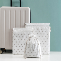 Travel Cashier Bag Drawing Rope Bunches Toy Clothes Finishing Transparent Waterproof Small Items Suitcase Clothing Split Bag