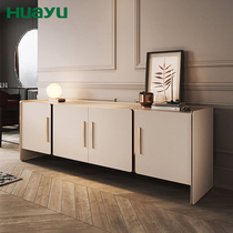 Painted cabinet cabinet drawer handle European modern simple zinc alloy extended Nordic gold wardrobe door handle