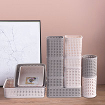 Storage basket desktop storage basket office desk pen holder finishing basket plastic A4 file basket sundries small things