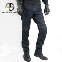 Alien Snail Motorcycle Riding Pants Windproof Wear and abrasion Cordura jeans Mens protective hip Thickening Anti-Fall Pants