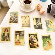 South Korean creative pattern Alternative meritocracy Lomo Style Photo Decorative Cloth View Documentary Collection Photography Playing Cards