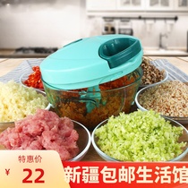 Xinjiang pressed garlic mashed garlic artifact manual garlic mash garlic shredder garlic crusher garlic artifact