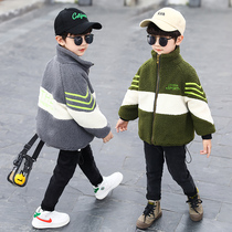 next inss boy coat lamb down 2020 winter clip cotton thickened boy chimerat