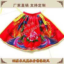 Buddhist supplies manufacturers 35 cm red Phoenix Buddha cloak Shawl Statue clothes Buddha robe Buddha robe dragon robe