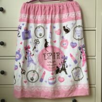 Patchwork Order with foreign trade pure cotton bath towels 72 * 120 left and right tie wrap Chest Bath Skirt Paris Tower flawless