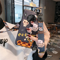 Huawei mate30 mobile phone shell hanging neck with hanging rope mate30pro mobile phone shell hanging rope integral Huawei mate30 mobile phone shell hanging neck female section mate30 shell wristband detachable