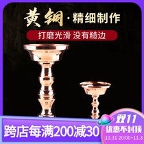 Tibetan-style pure copper protection cup for Tibetan esoteric Tibetan supplies cup brass glossy offering wine cup