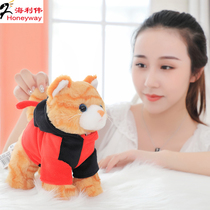 Hai Liwei simulation Cat plush toy kitten doll children doll comfort rag doll girl birthday gift