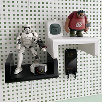 Shelf Wall Wall wall hanging background wall wall partition creative bedroom wall bookshelf single shot accessories do not ship