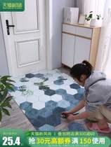 Cleansable mattress into the foyer waterproof kitchen can be cut pvc mat net red carpet door mat inlet mat