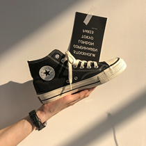 Classic 100 Hitch Youth Black Sails Cloth Shoes High Bunch Shoes Ins Han Edition Students Casual Shoes Original Skateboard High Bon Shoes