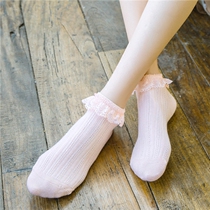 lolita socks female lace socks soft sister Japanese Korean Princess socks girl heart loolita short socks cute