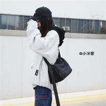 Bag Packs 2021 New Tidal Nets Red Packet Skew Satins Sports Fitness Schoolgirls Large Capacity Canvas Single Shoulder Bag