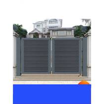 Electric telescopic door translation motor Huiteng intelligent suspension folding door Aluminum art villa electric double open courtyard large
