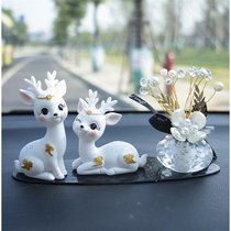 Car swing piece 2022 new on-board middle control bench One way Ping An the goddess of the decoration supplies in the red car