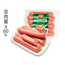 Force Honest Taiwan Flavor Grilled Sausage Hot Dog Bowel breakfast convenient instant Instant Fire Leg Sausage Snack Hand Grab Cake 300g