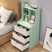 Bedside rack Simple modern bedroom storage cabinet Nordic multi-function locker simple bedside small cabinet