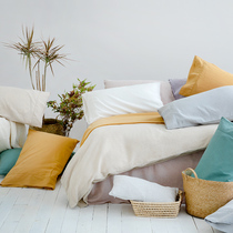 Blue Platinum Home Textiles Industrial Hemp Hemp Cotton Four Sets Youthful Fashion Kit Fairy Pool Shores