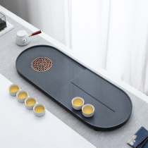 Home Urkin Stone Tea Tray Whole Handmade Polished Face Stone Tea Table Minima Tea Tray Drain Pan Tea Sea Customizable