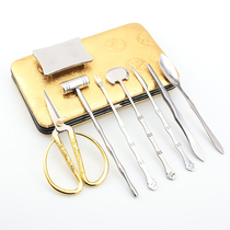 Stainless Steel Crab Eight Household Crab Scissors Crab Spoon Crab Needle Crab Clamp Crab Clip Crab Tool